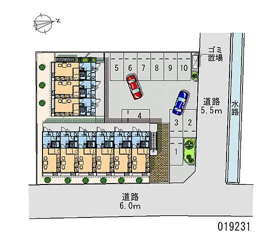 福井市花堂中１丁目 月極駐車場